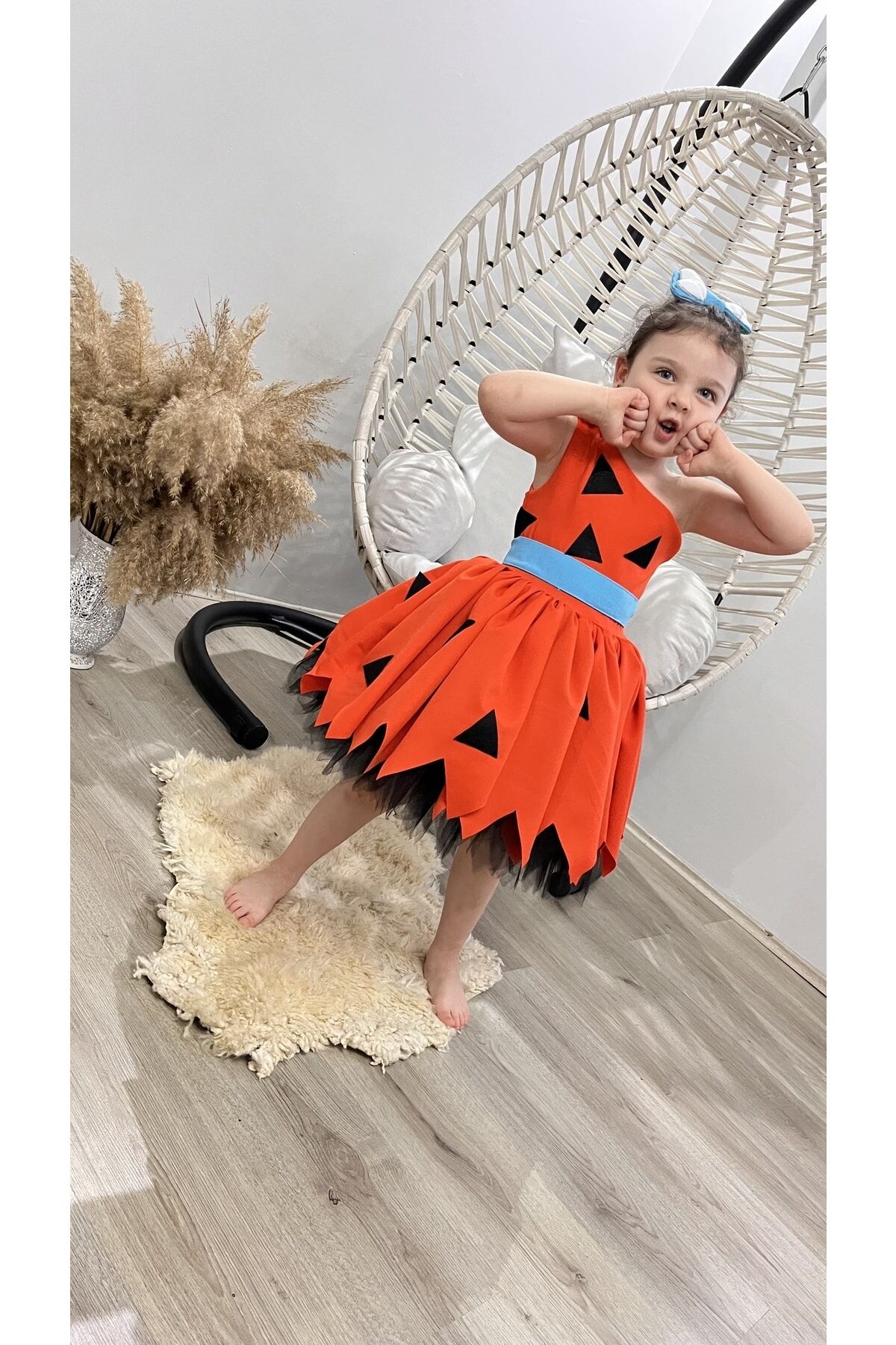 Taş Devri Çakıl Kostümü 1-2 Yaş