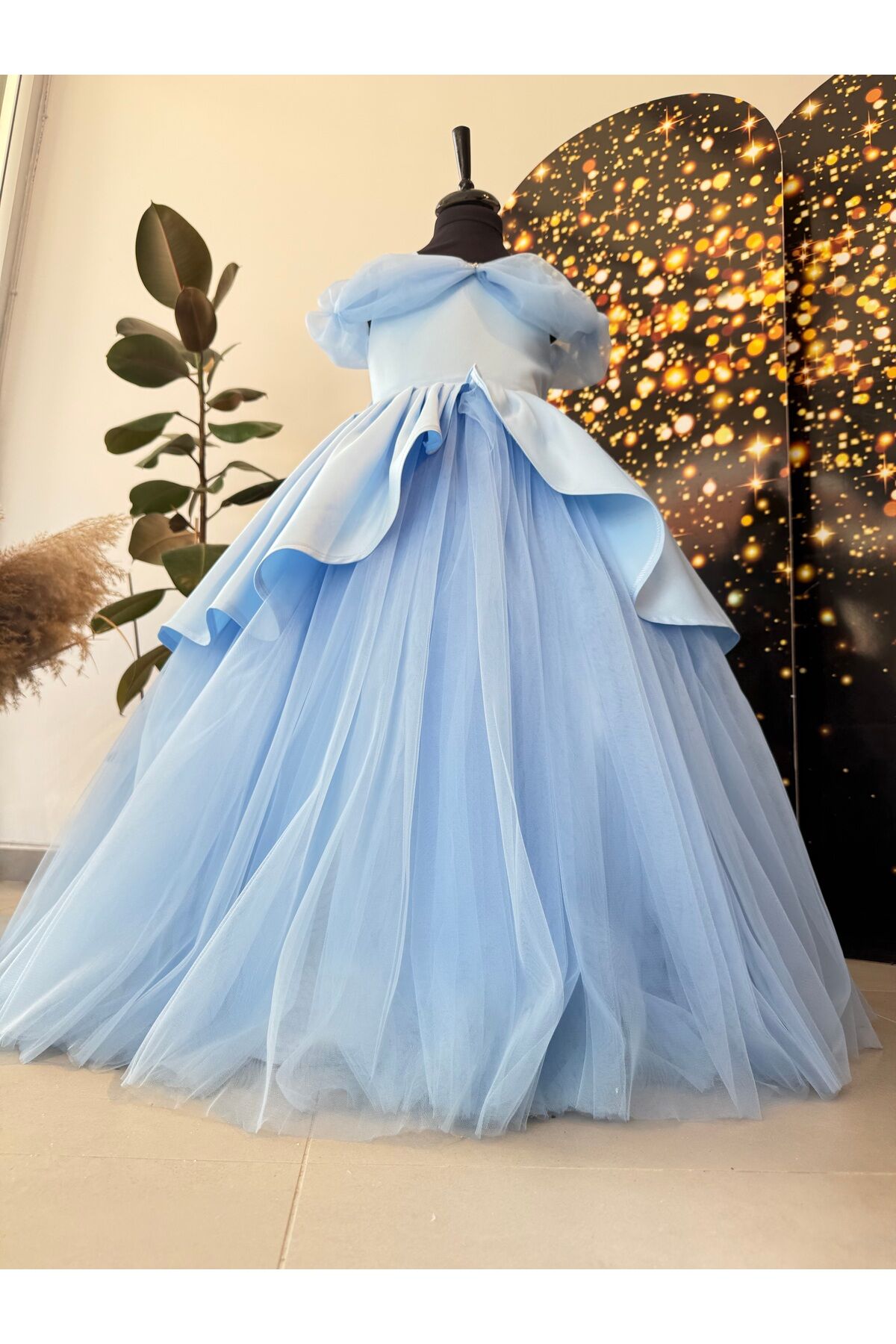 Kız Çocuk Prenses Elbisesi, Kabarık Balo Elbisesi, Party Elbisesi