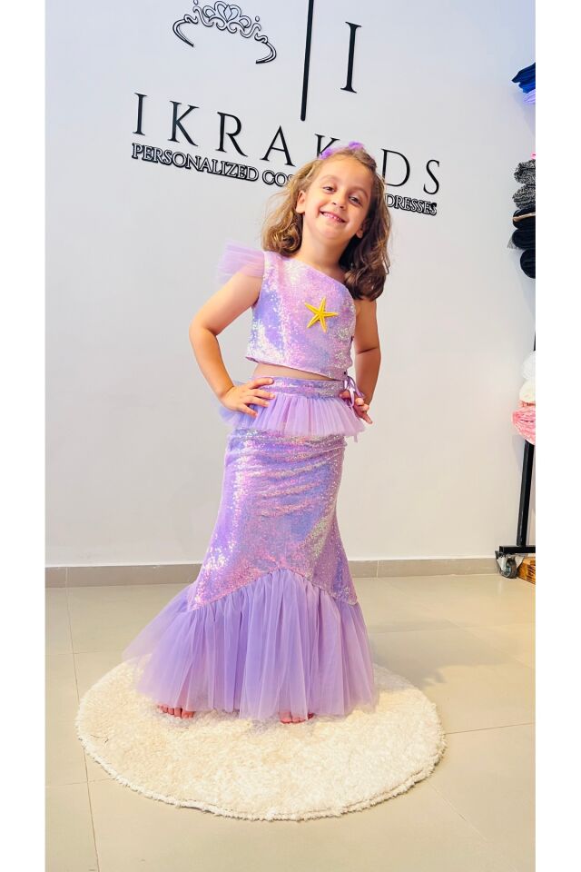 Kız Çocuk Deniz Kızı Kostümü, Deniz kızı elbisesi