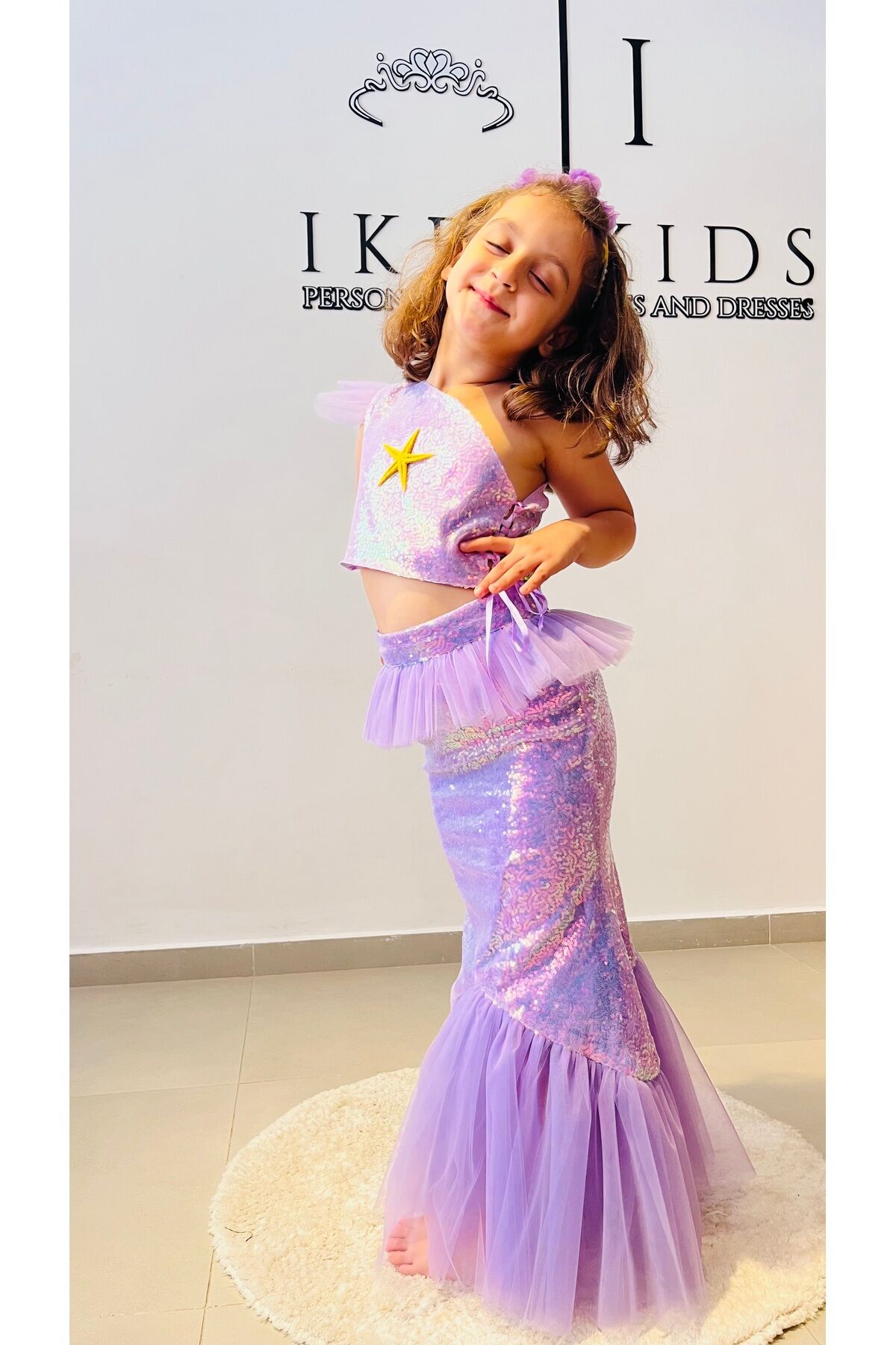 Kız Çocuk Deniz Kızı Kostümü, Deniz kızı elbisesi