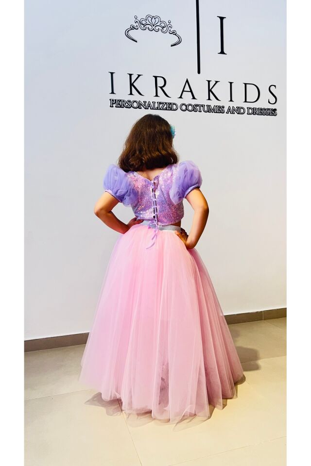 Kız Çocuk Deniz Kızı Kostümü