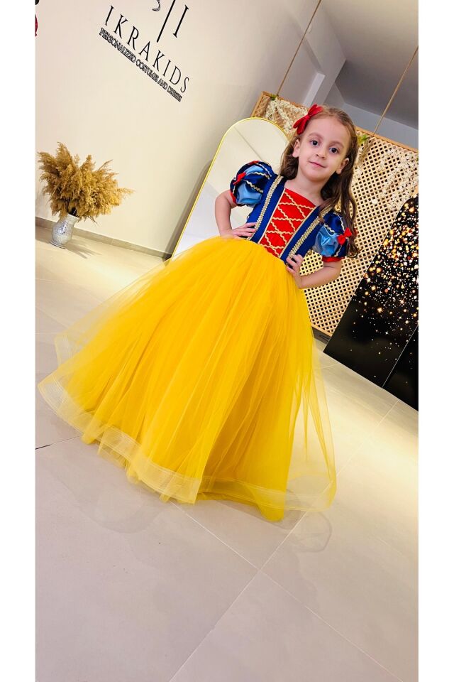 Kız Çocuk Pamuk Prenses Kostümü