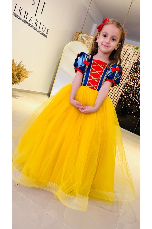 Kız Çocuk Pamuk Prenses Kostümü