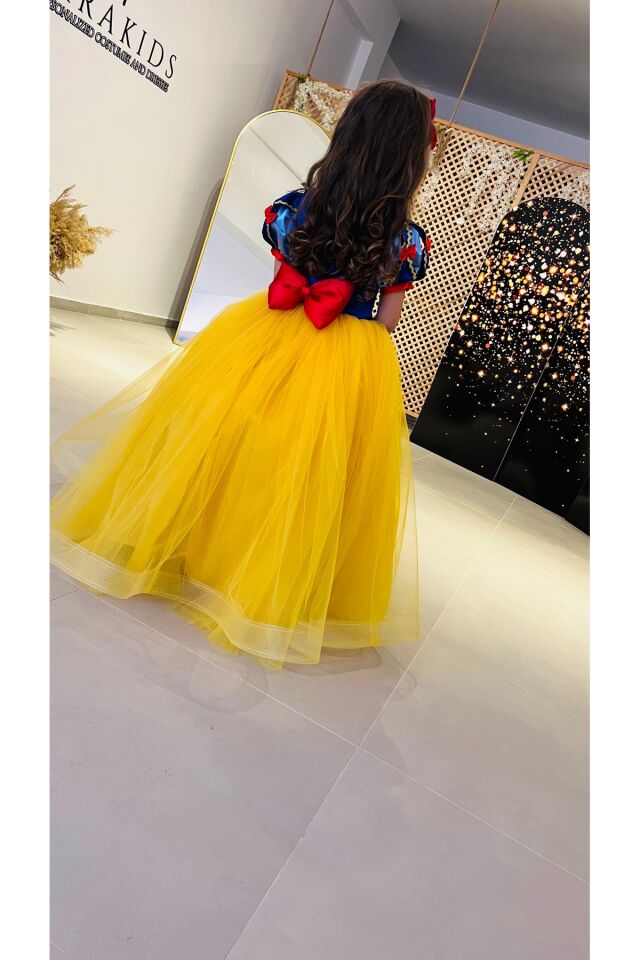 Kız Çocuk Pamuk Prenses Kostümü