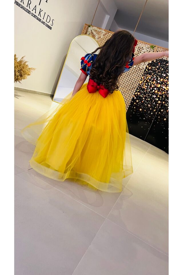 Kız Çocuk Pamuk Prenses Kostümü