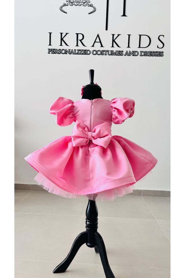 Kız Çocuk Pembe Tütü Elbise