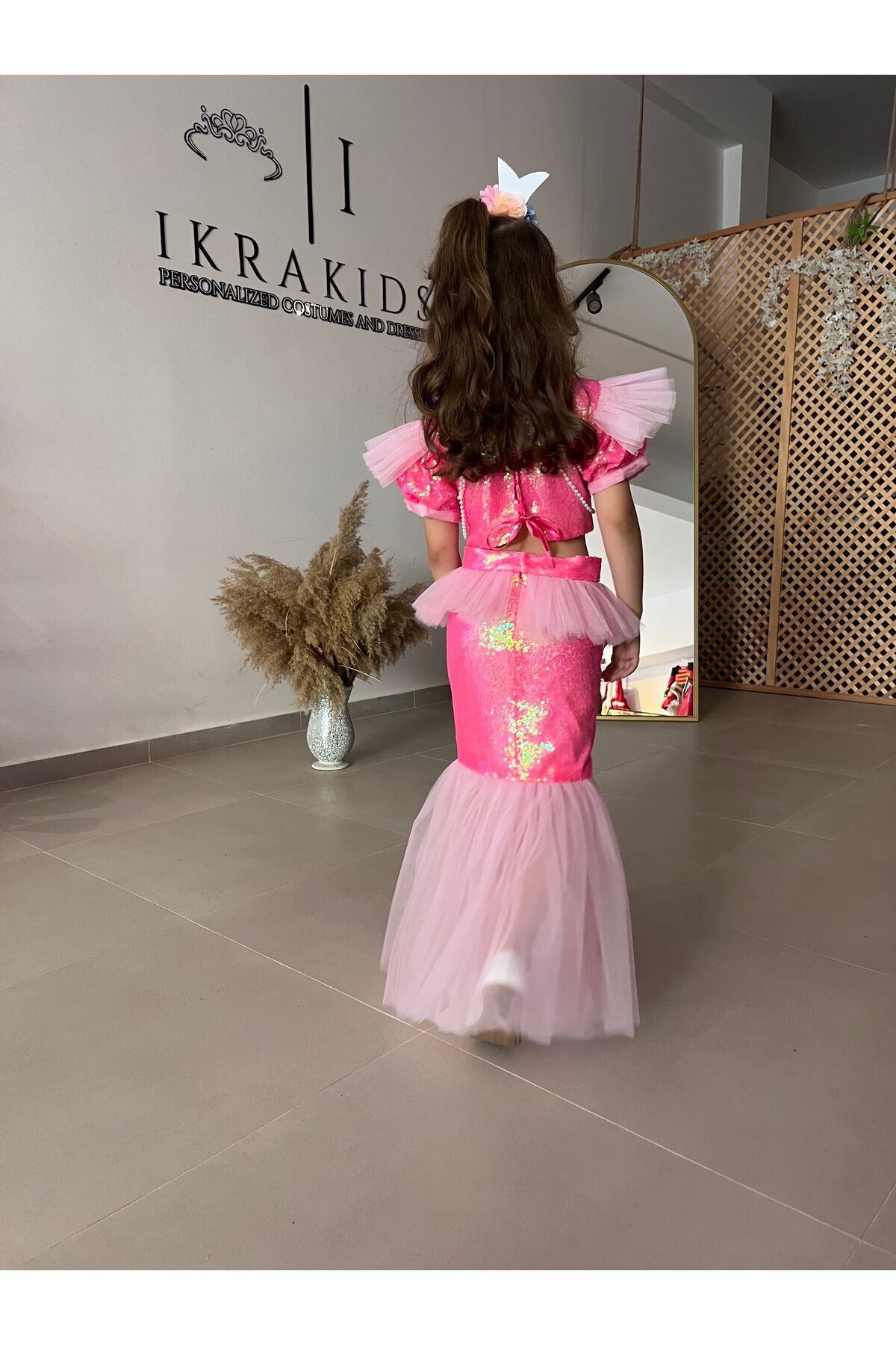 Kız Çocuk Deniz Kızı Kostümü, Deniz Kostümü, Yeni Model 3 Yaş
